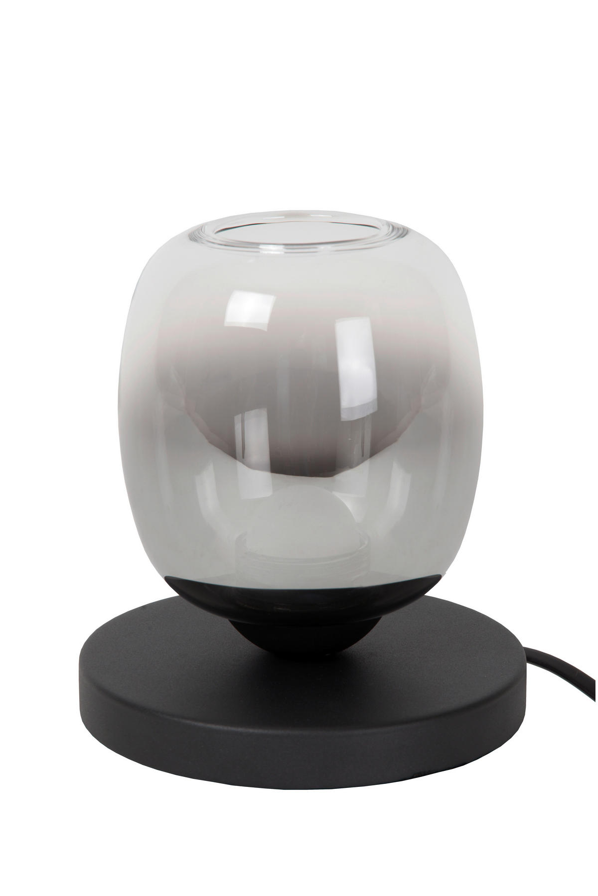 TISCHLEUCHTE TAMINO 15/15/16.5 cm   - Schwarz, Design, Metall (15/15/16.5cm) - Lucide