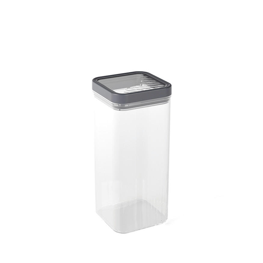 TÁROLÓDOBOZSZETT   - sötétszürke, Basics, műanyag (10,7/22,2/10,7cm) - Curver