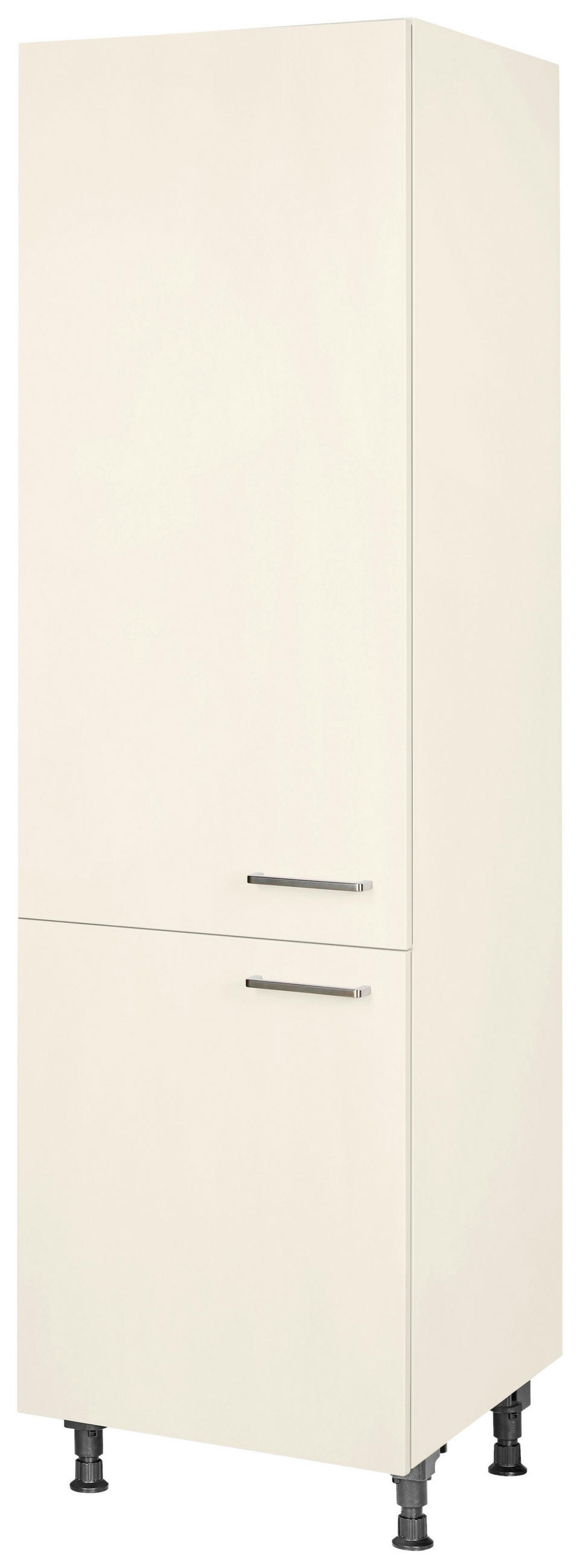 GESCHIRRSCHRANK 60/216,6/58 cm  Magnolie  - Edelstahlfarben/Magnolie, Modern, Holzwerkstoff/Metall (60/216,6/58cm) - Nobilia