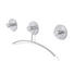 HAKEN - Edelstahlfarben, Design, Metall (10cm) HAKEN - Edelstahlfarben, Design, Metall (10cm)