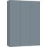 DREHTÜRENSCHRANK 3-türig Hellblau, Silberfarben - Silberfarben/Hellblau, Design, Glas/Holzwerkstoff (152,2/220/58,5cm) - Jutzler DREHTÜRENSCHRANK 3-türig Hellblau, Silberfarben - Silberfarben/Hellblau, Design, Glas/Holzwerkstoff (152,2/220/58,5cm) - Jutzler