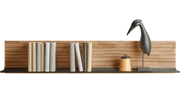 WANDBOARD  139/29/23 cm  - Eichefarben, Natur, Glas/Holz (139/29/23cm) - Valnatura