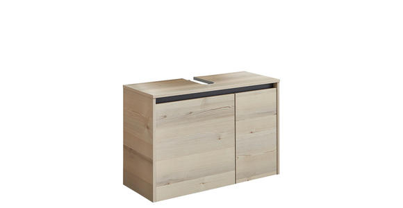 WASCHBECKENUNTERSCHRANK 80/53/33 cm  - Pinienfarben/Grau, KONVENTIONELL, Holzwerkstoff (80/53/33cm) - Xora