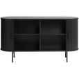 SIDEBOARD 140/76/45 cm  - Schwarz, Trend, Holz/Holzwerkstoff (140/76/45cm) - Xora