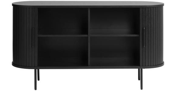 SIDEBOARD 140/76/45 cm  - Schwarz, Trend, Holz/Holzwerkstoff (140/76/45cm) - Xora