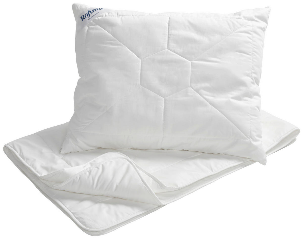 LEICHTDUVET 160/210 cm Klimakomfort  - Creme, Basics, Textil (160/210cm) - Sleeptex