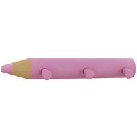 KROKLIST  i pink  - pink, Design, trämaterial (37/5/6cm) - MID.YOU