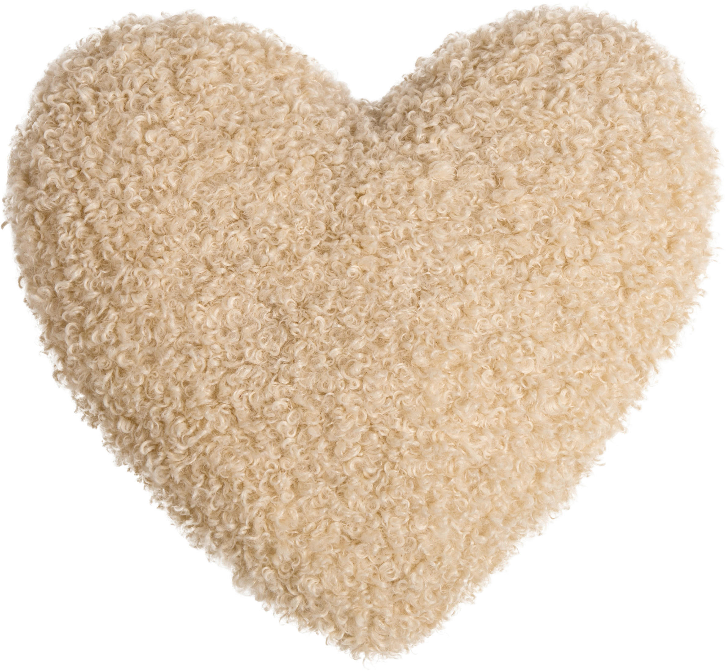 FELLKISSEN 40/40 cm - Beige, Natur, Textil (40/40cm) - Ambia Home
