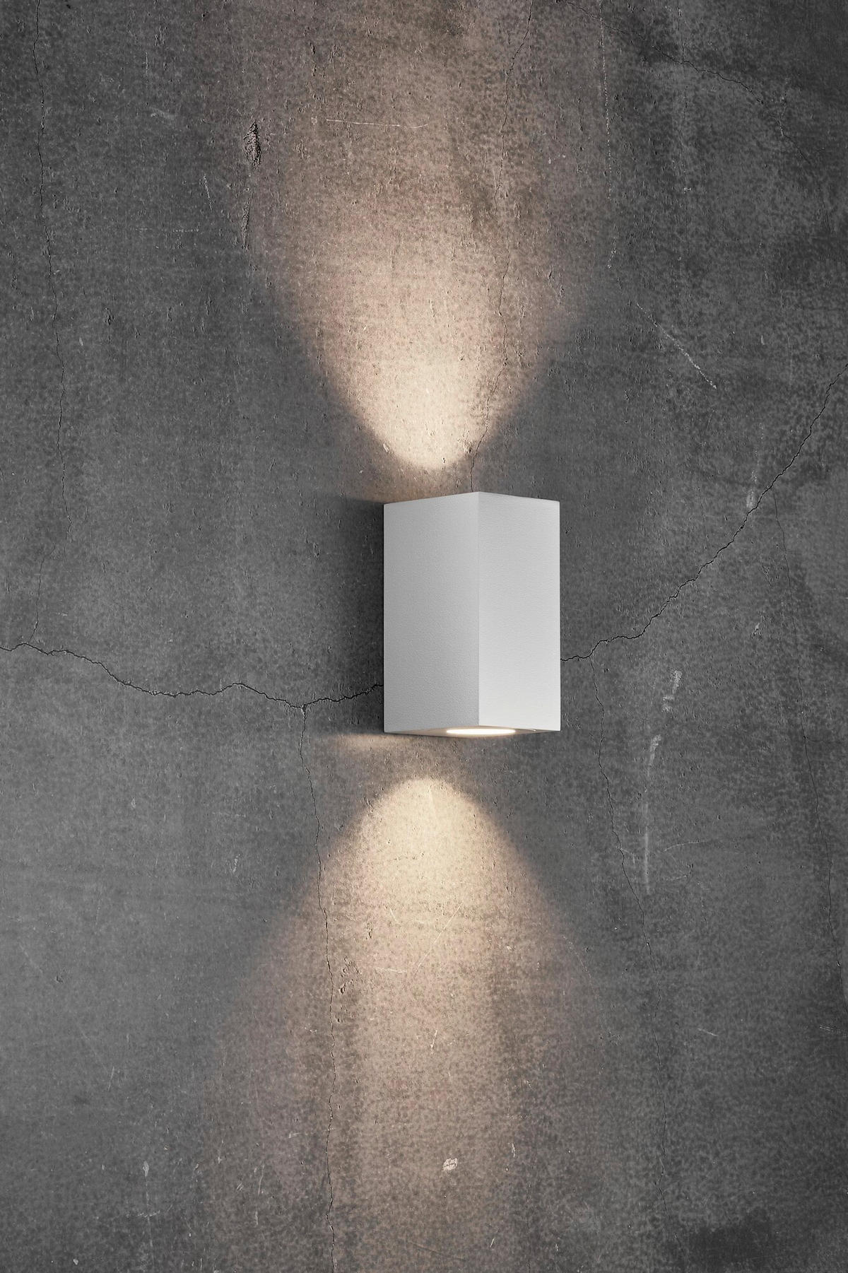 WANDLEUCHTE Canto 17.2/10/8.7 cm  - Weiß, Design, Metall (17.2/10/8.7cm) - Nordlux