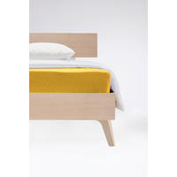 SPANNBETTTUCH Flausch Jersey Jersey  - Gelb, Basics, Textil (150/200cm) - Fleuresse