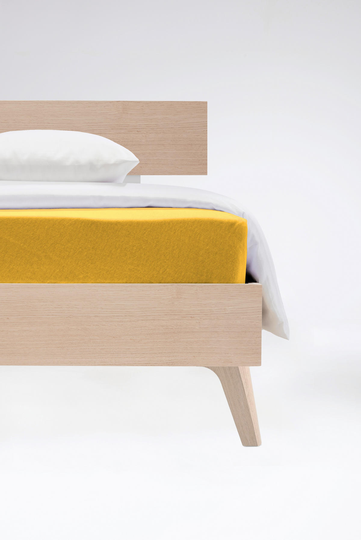 SPANNBETTTUCH Flausch Jersey Jersey  - Gelb, Basics, Textil (150/200cm) - Fleuresse