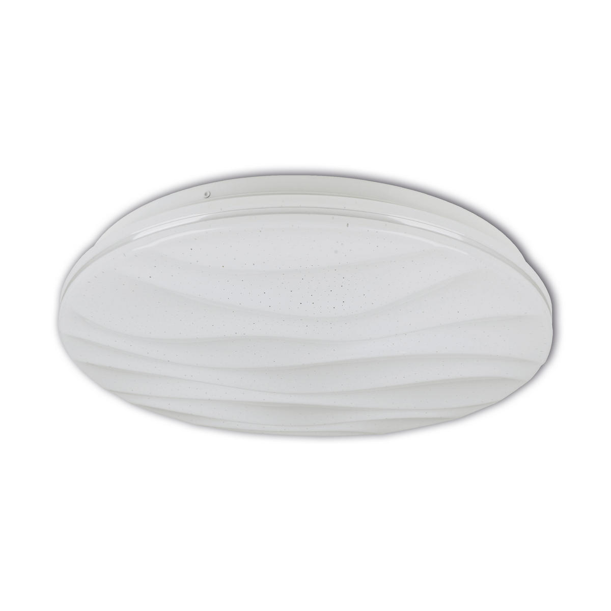 LED-DECKENLEUCHTE  Smart 38/6 cm   - Weiß, Basics, Kunststoff/Metall (38/6cm) - Näve