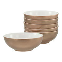 SCHÜSSEL Golden Days Weiss 16 cm   - Goldfarben/Weiß, Basics, Keramik (16cm) - Creatable