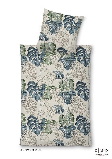 ÁGYNEMŰHUZAT-GARNITÚRA 140/200 cm  - olajkék, Konventionell, textil (140/200cm) - Novel