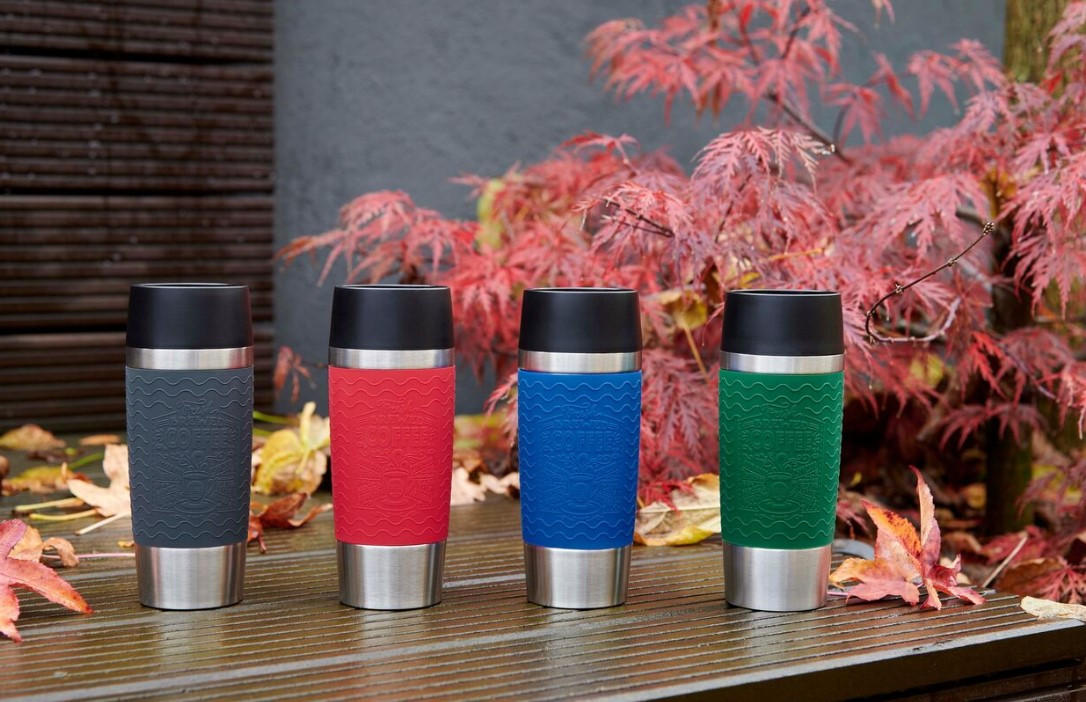 COFFEE-TO-GO-MUGG 0,36 l  - grön, Design, metall/plast (0,36l) - Tefal