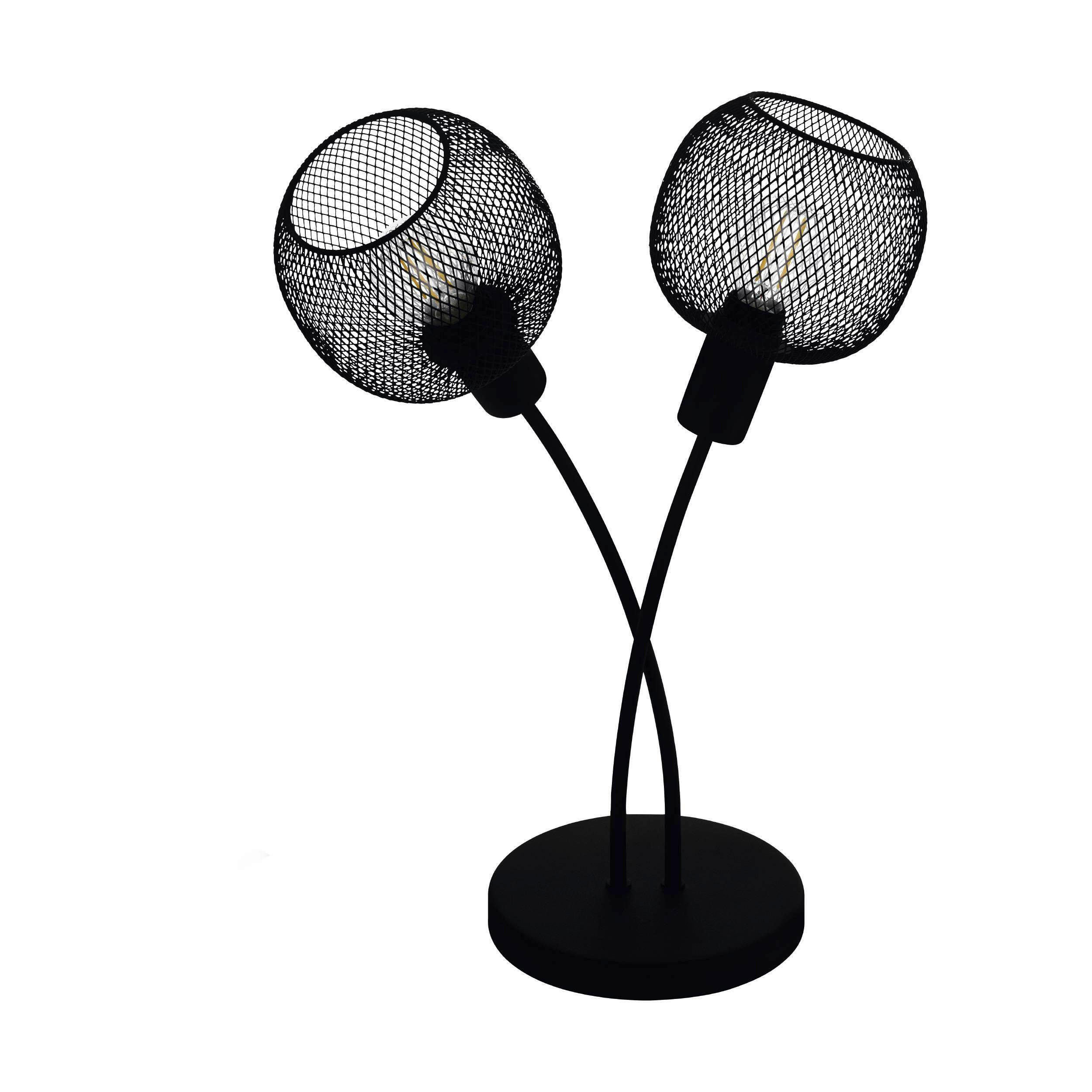 TISCHLEUCHTE Wrington 30,5/19,5/40,5 cm   - Schwarz, Basics, Metall (30,5/19,5/40,5cm) - Eglo