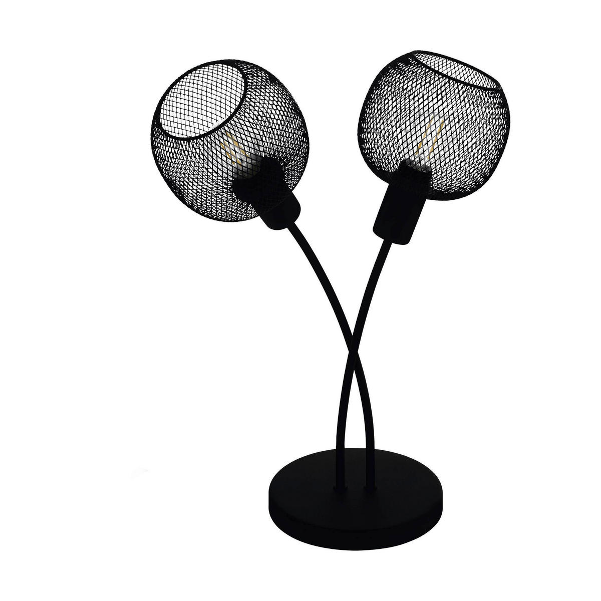 TISCHLEUCHTE - Schwarz, Basics, Metall (30,5/19,5/40,5cm) - Eglo