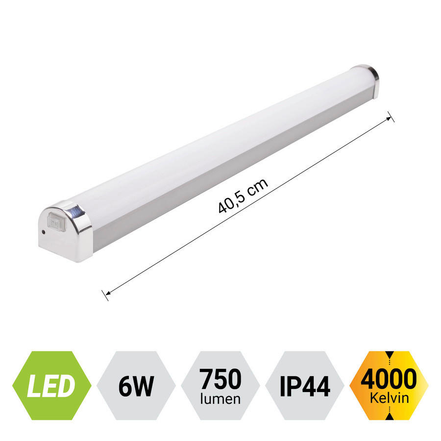 Aplică De Perete Pentru Baie 4,5/40,5/4,5 cm