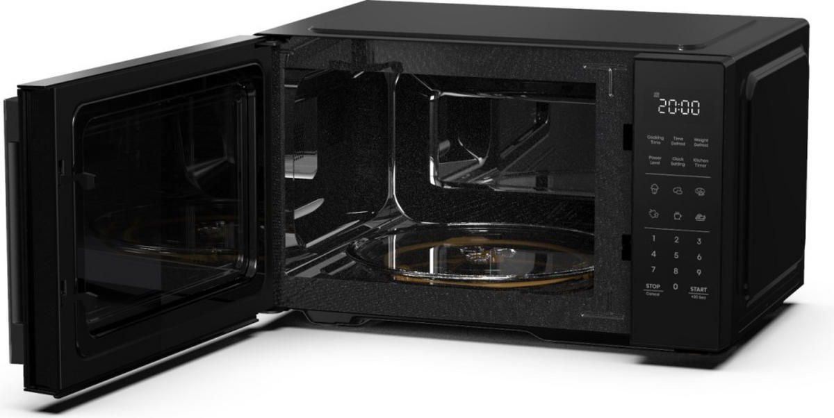 MIKROWELLE H23MOBS4HI  - Schwarz, MODERN, Metall (46,9/28/37,9cm) - Hisense