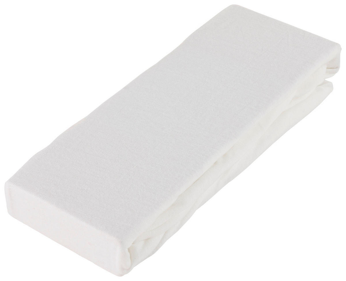ELASTICKÉ PROSTĚRADLO, žerzej, přírodní barvy, 90-100/200-220 cm - přírodní barvy, Konvenční, textil (90-100/200-220cm) - Boxxx