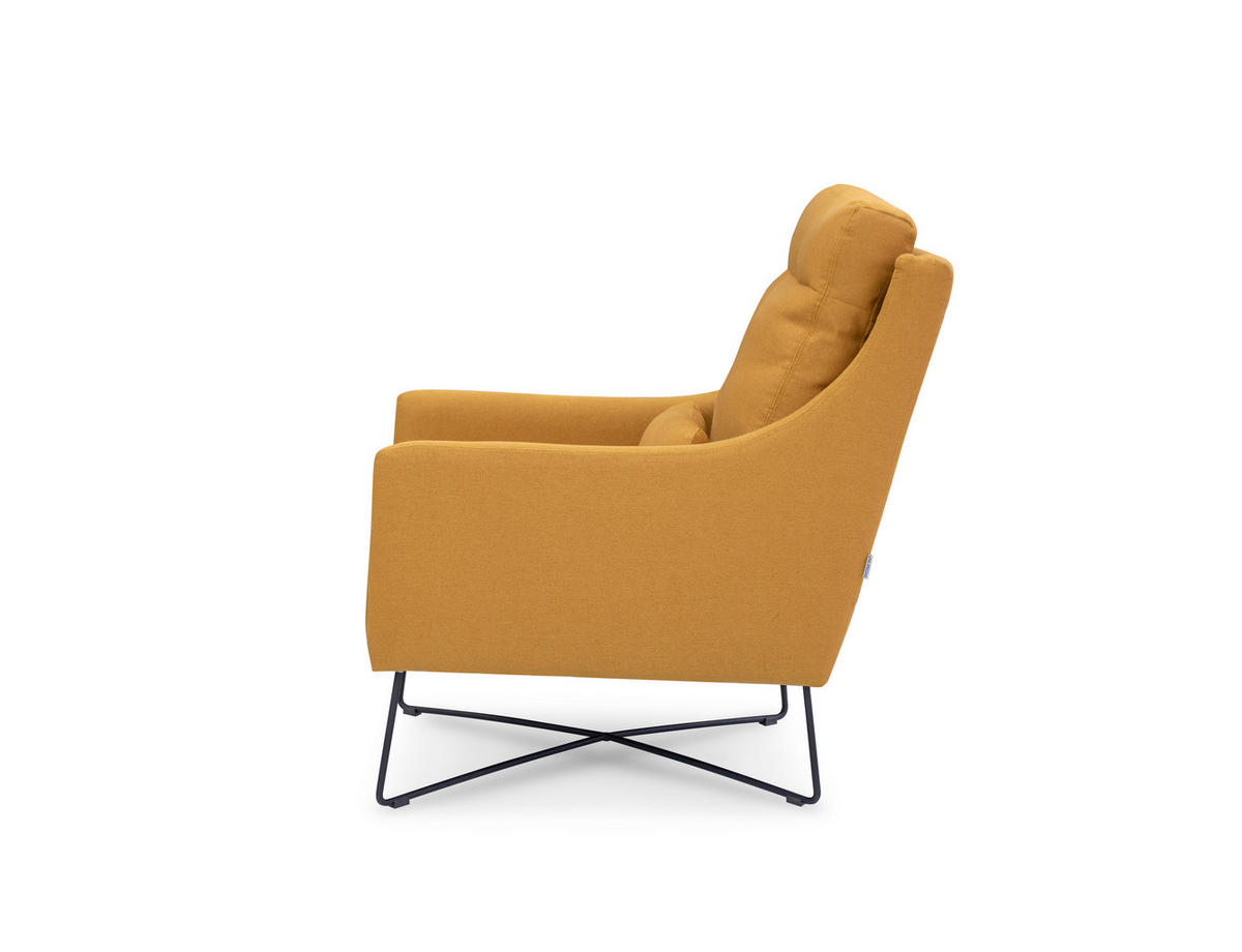 FOTELJA 68/59/100/94 cm ,  - crna, Moderno, drvo/metal (68/59/100/94cm) - Hom`in