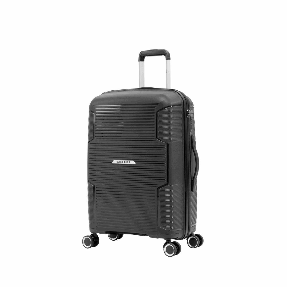 REISEKOFFER Schwarz  - Schwarz, Design, Textil (37,5/54/22cm) - Schneiders