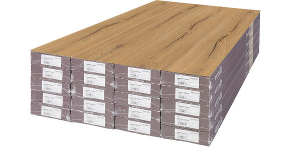 LAMINATBODEN Eiche Alpbach Venda Trend  per  m² - Eichefarben, KONVENTIONELL, Holzwerkstoff (138/19,3/0,7cm) - Venda