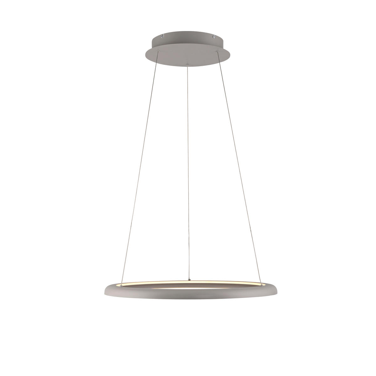 LED-PENDELLEUCHTE SW QUILLO 60/60/180 cm   - Sandfarben, Design, Kunststoff/Metall (60/60/180cm) - Schöner Wohnen