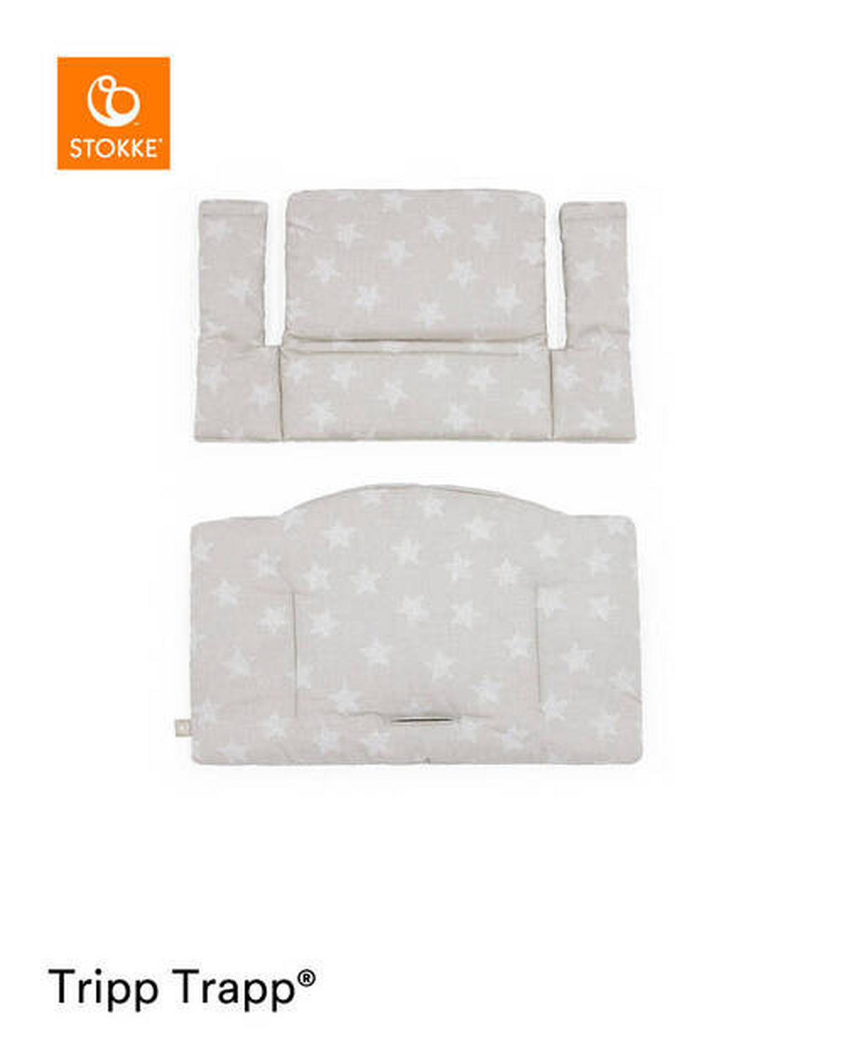 SET ZA STOLČEK ZA HRANJENJE  Tripp Trapp Bundles  83/57/46 cm         bela  - bela, Basics, les (83/57/46cm) - Stokke