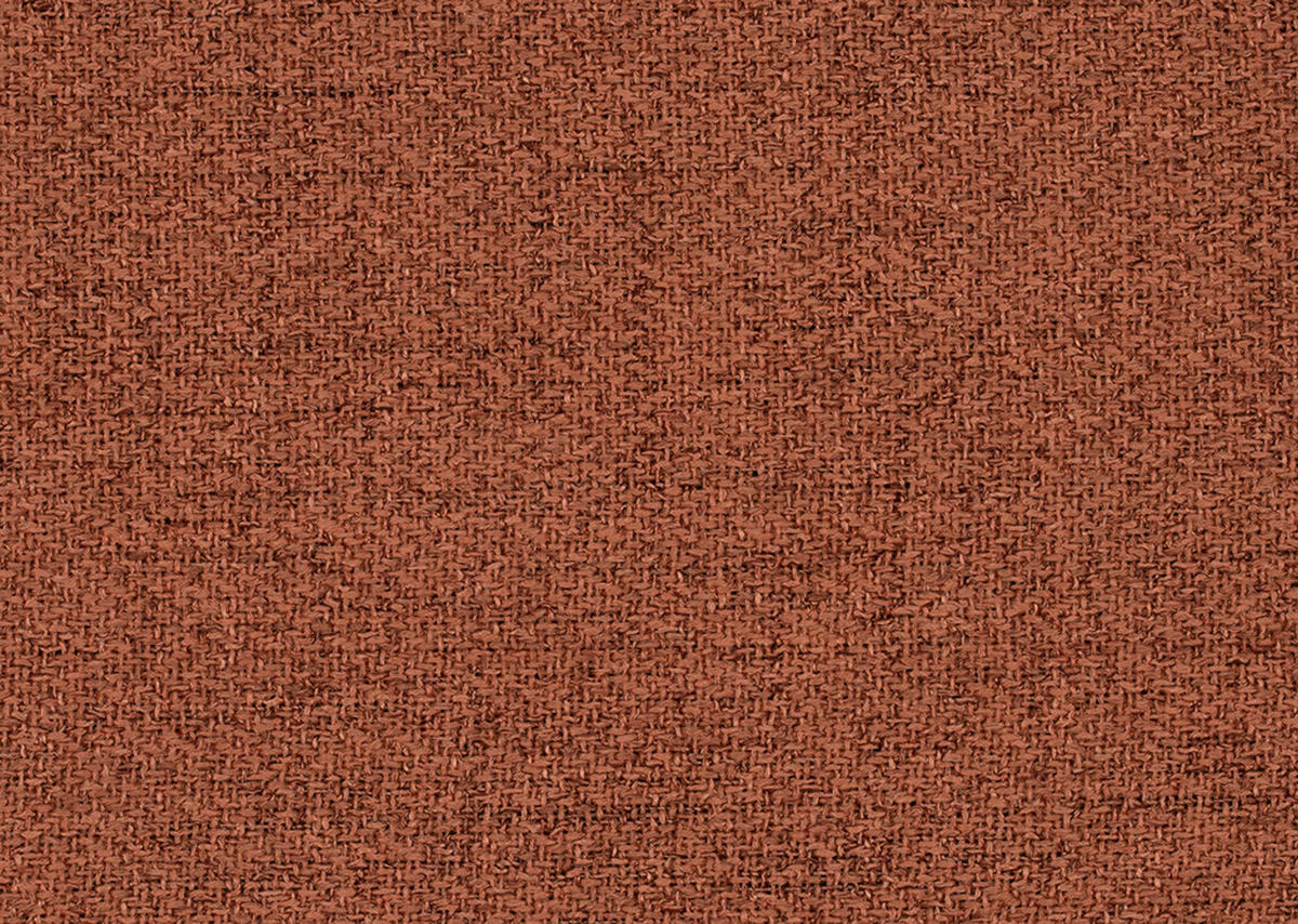 ECKSOFA in Chenille Terracotta  - Chromfarben/Terracotta, Design, Textil (207/301cm) - Xora