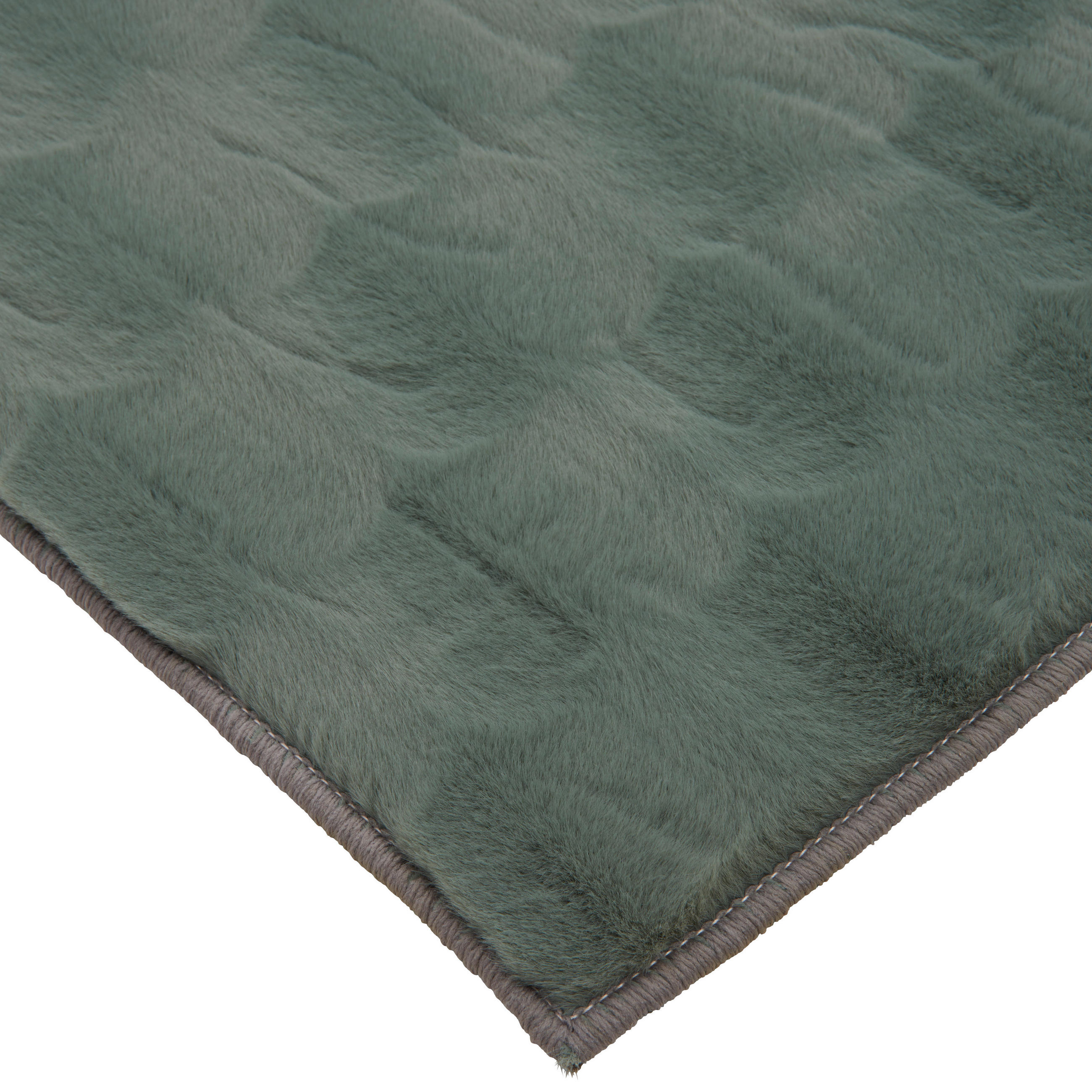 HOSSZÚ SZÁLÚ SZŐNYEG  Luna Design  - zöld, Design, textil (160/230cm) - Novel