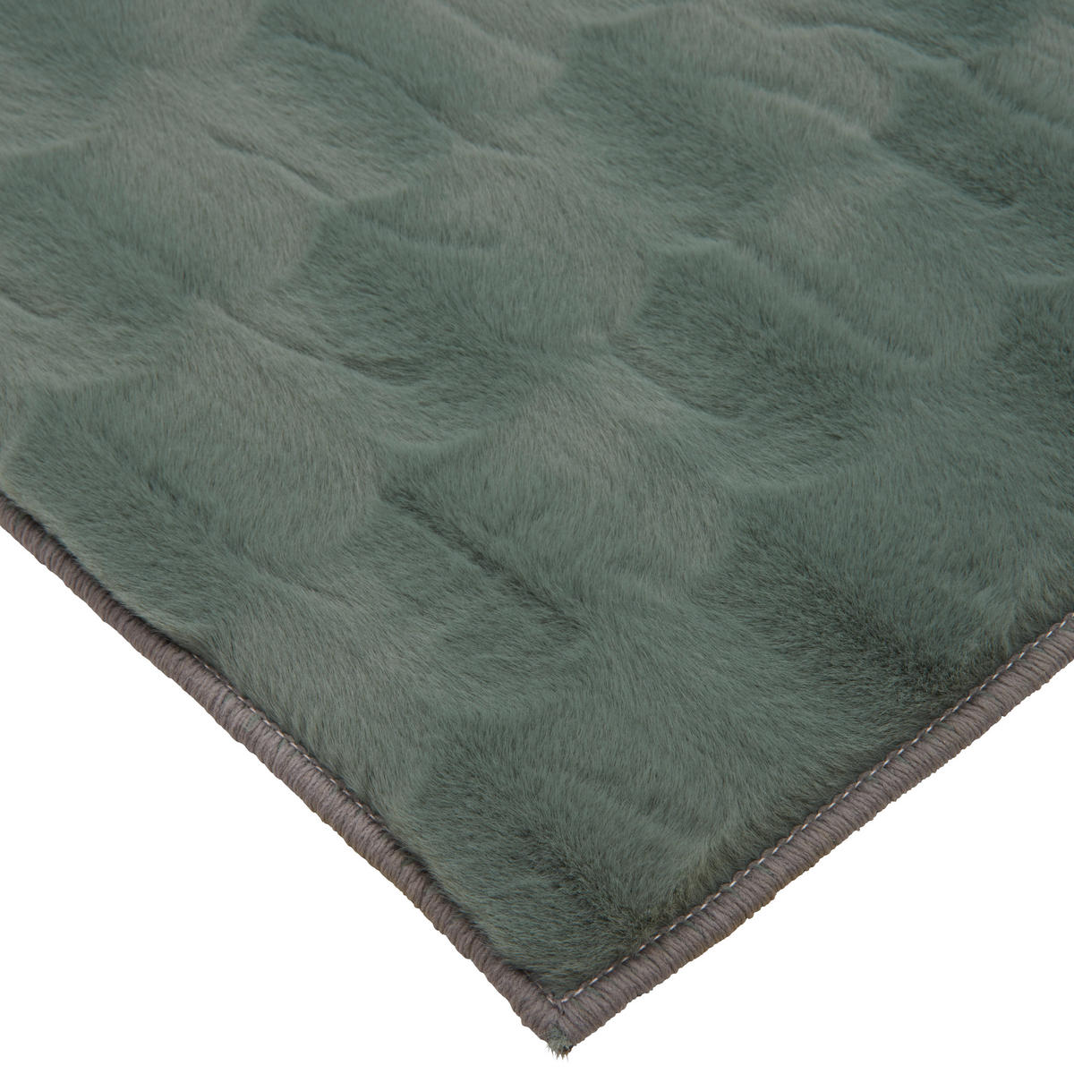 HOSSZÚ SZÁLÚ SZŐNYEG  Luna Design  - zöld, Design, textil (160/230cm) - Novel