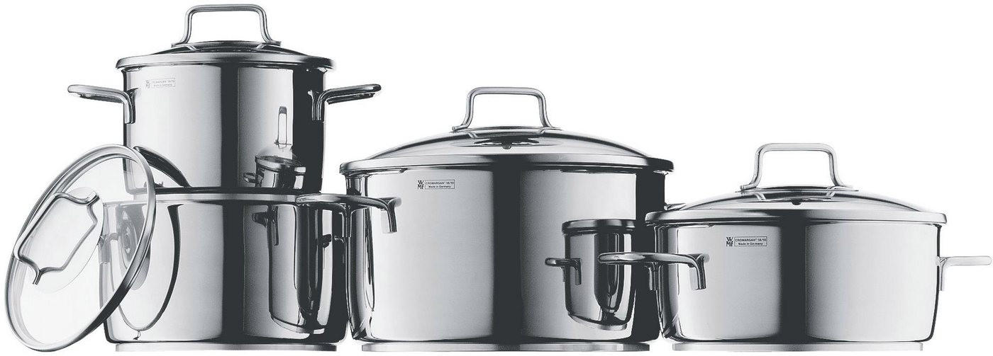 SET POSOD Astoria kovina - barve nerjavečega jekla, Basics, kovina/steklo (37,3/52/26,5cm) - WMF