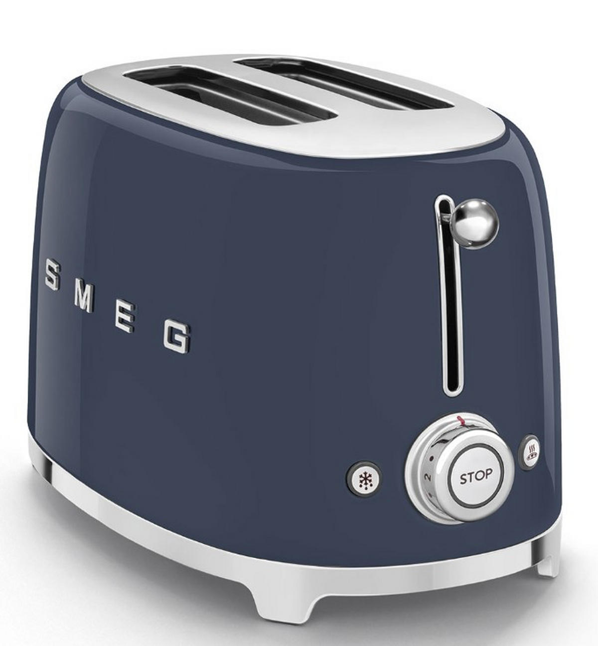 TOASTER 50´s Style  - Blau, Basics, Kunststoff/Metall (32,5/20/19,5cm) - SMEG