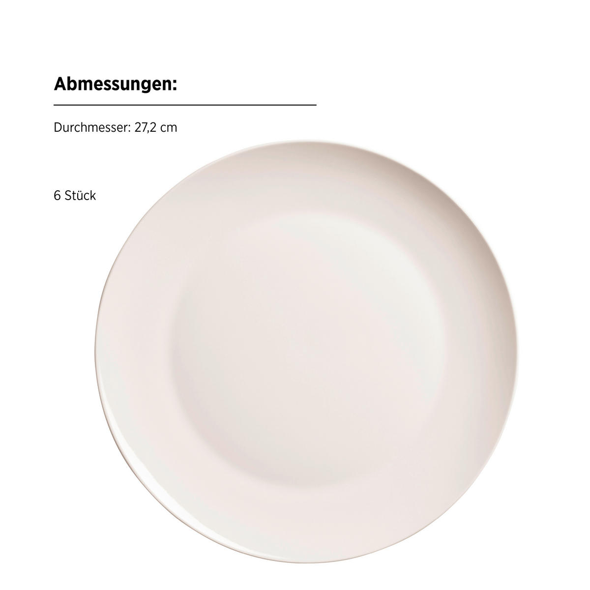 TAFELSERVICE 12-teilig  - Weiß, Basics, Keramik - Mäser