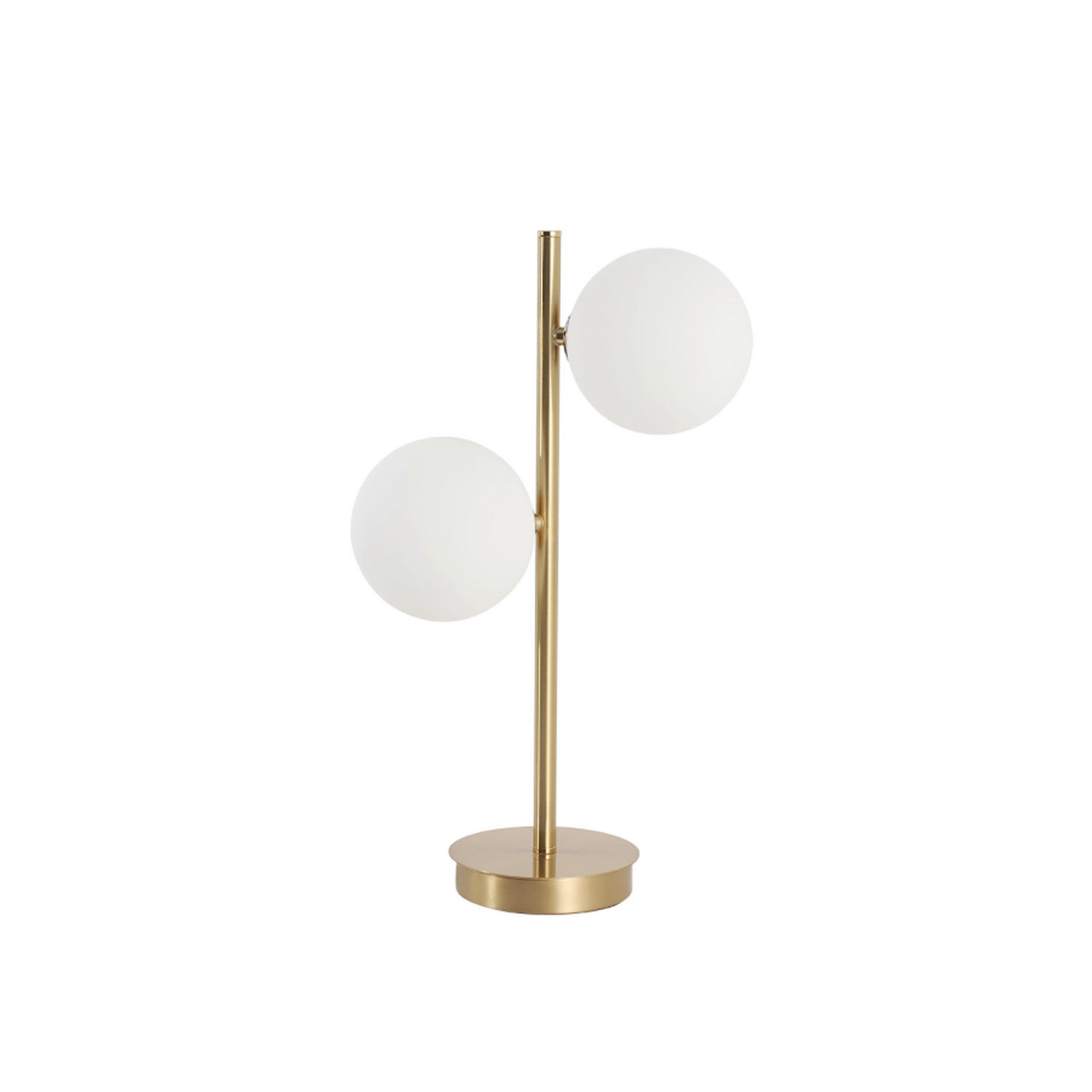 TISCHLEUCHTE   - Goldfarben, KONVENTIONELL, Metall (45/28/15cm)