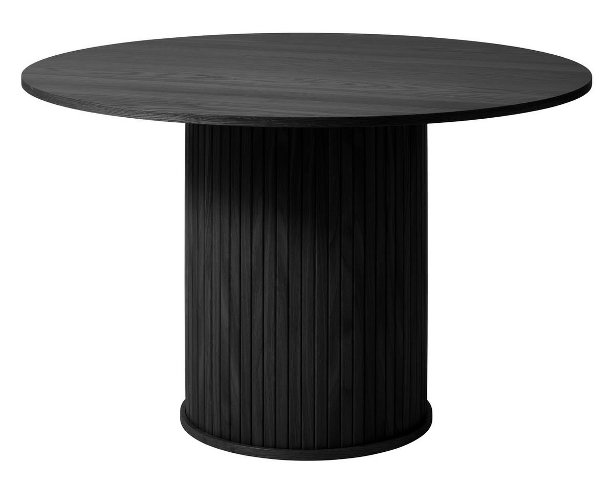 ESSTISCH in Holzwerkstoff 120/120/75 cm  - Eichefarben/Schwarz, Trend, Holzwerkstoff (120/120/75cm) - home24