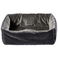 HUNDESOFA - Schwarz/Weiß, Trend, Textil (56/40/20cm) - Xora