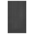 FRONTPANEELSET   - Anthrazit Hochglanz, KONVENTIONELL, Holzwerkstoff (114/202cm) - Hom`in