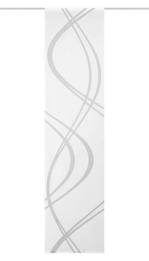 XXXLutz Flächenvorhang Tiberio Grau 60x245 cm