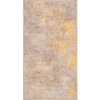 VINTAGE-TEPPICH 80/150 cm ONDEA ONIS, waschbar Taupe, Goldfarben, Greige  - Taupe/Greige, Design, Kunststoff/Textil (80/150cm) - Lindorug