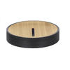 SEIFENSCHALE - Hellbraun/Schwarz, Basics, Holz/Kunststoff (10,9/2,2cm) - Kleine Wolke