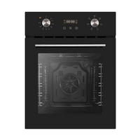 EINBAUBACKOFEN  - Edelstahlfarben/Schwarz, Trend, Glas/Metall (45/59.5/56.5cm) - PKM