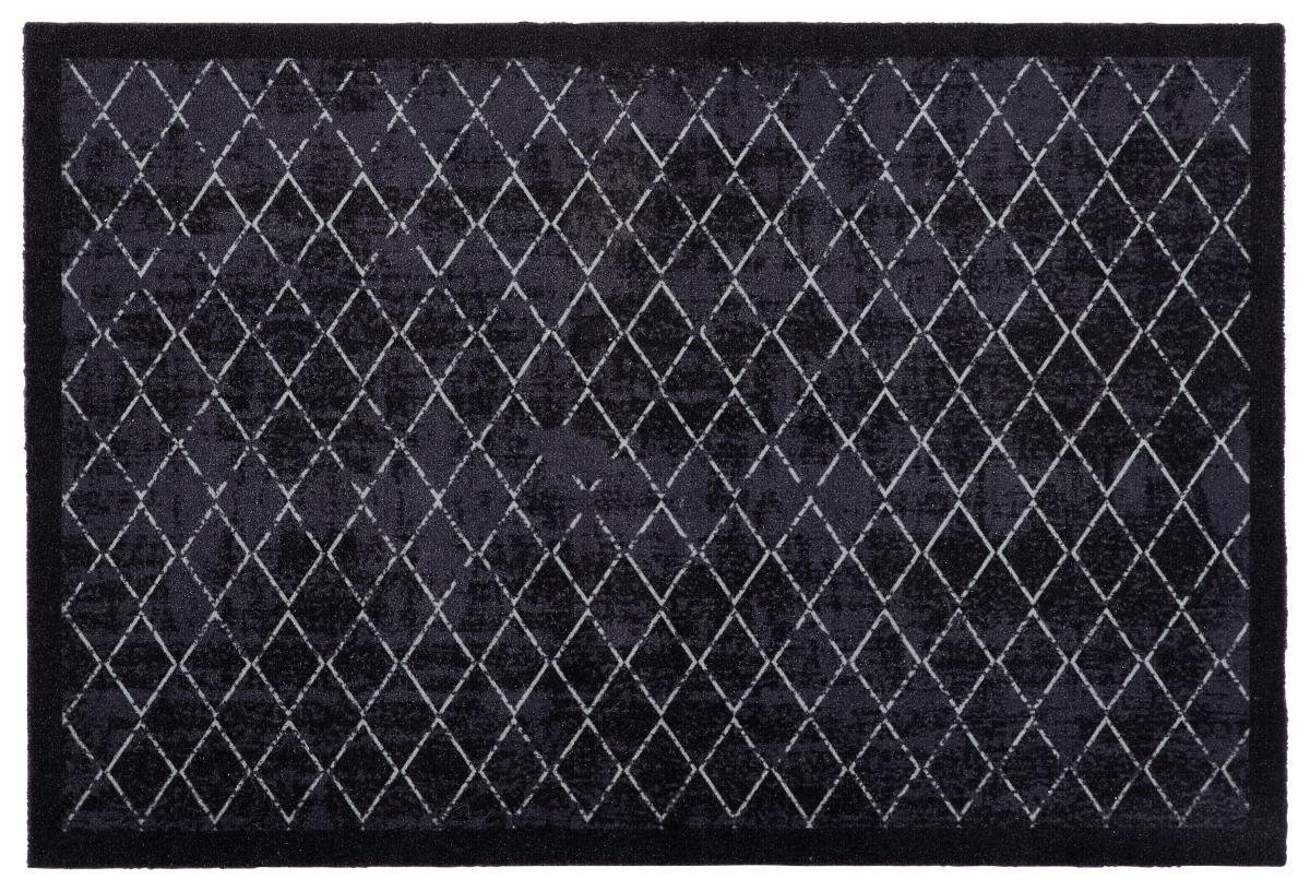 Astra Fussmatte Schwarz, Weiß 40x60 cm