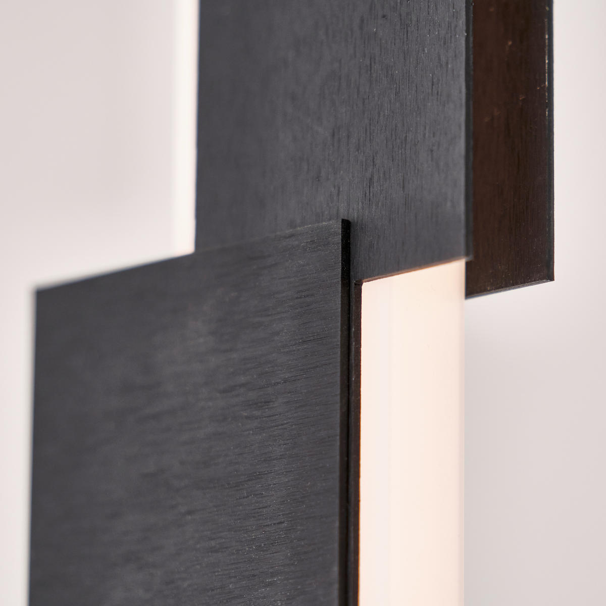 LED-STEHLEUCHTE Creo 22/160/22 cm  - Schwarz/Weiß, Design, Kunststoff/Metall (22/160/22cm) - Grossmann