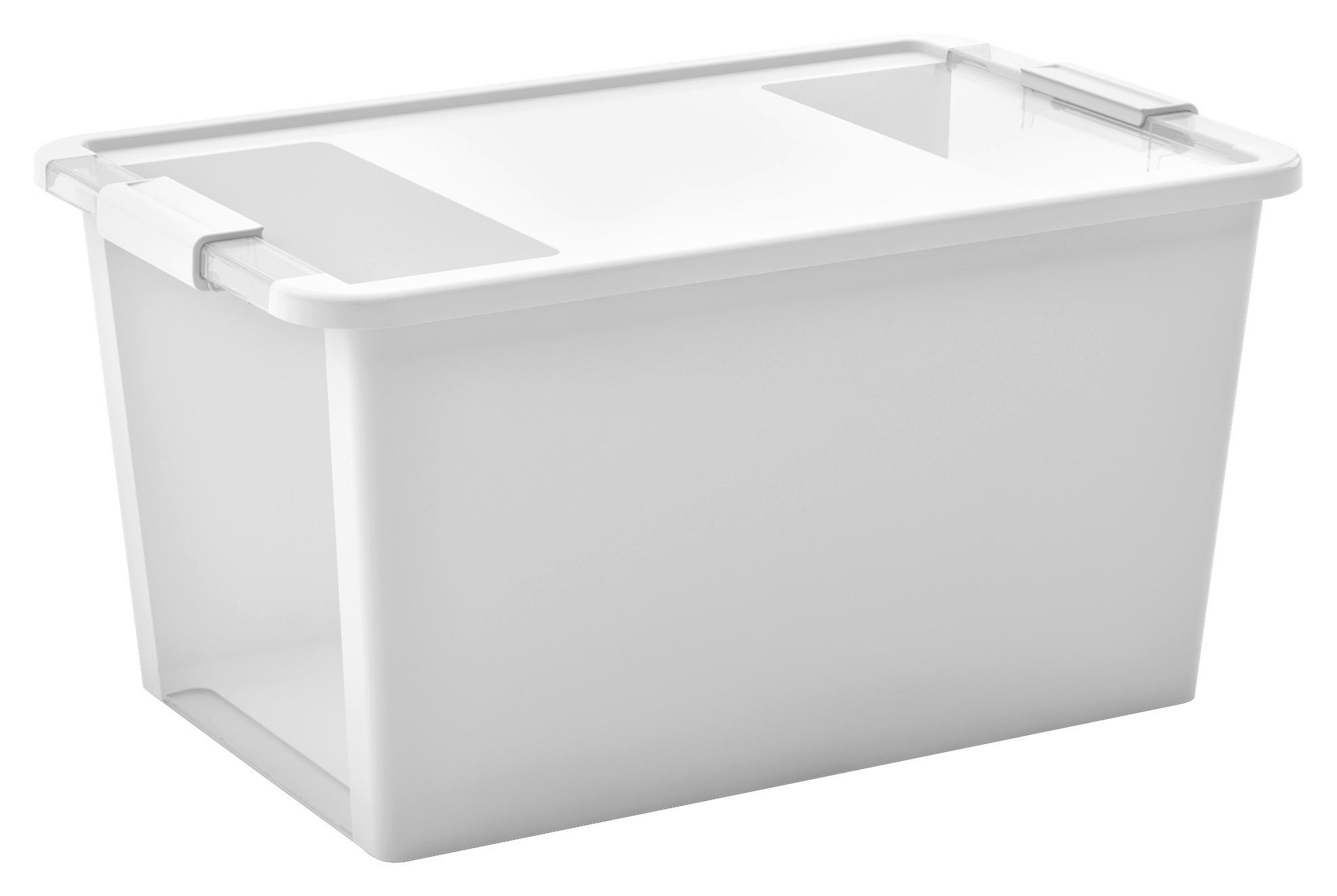 AUFBEWAHRUNGSBOX  - Weiß, KONVENTIONELL, Kunststoff (35/28/55cm)