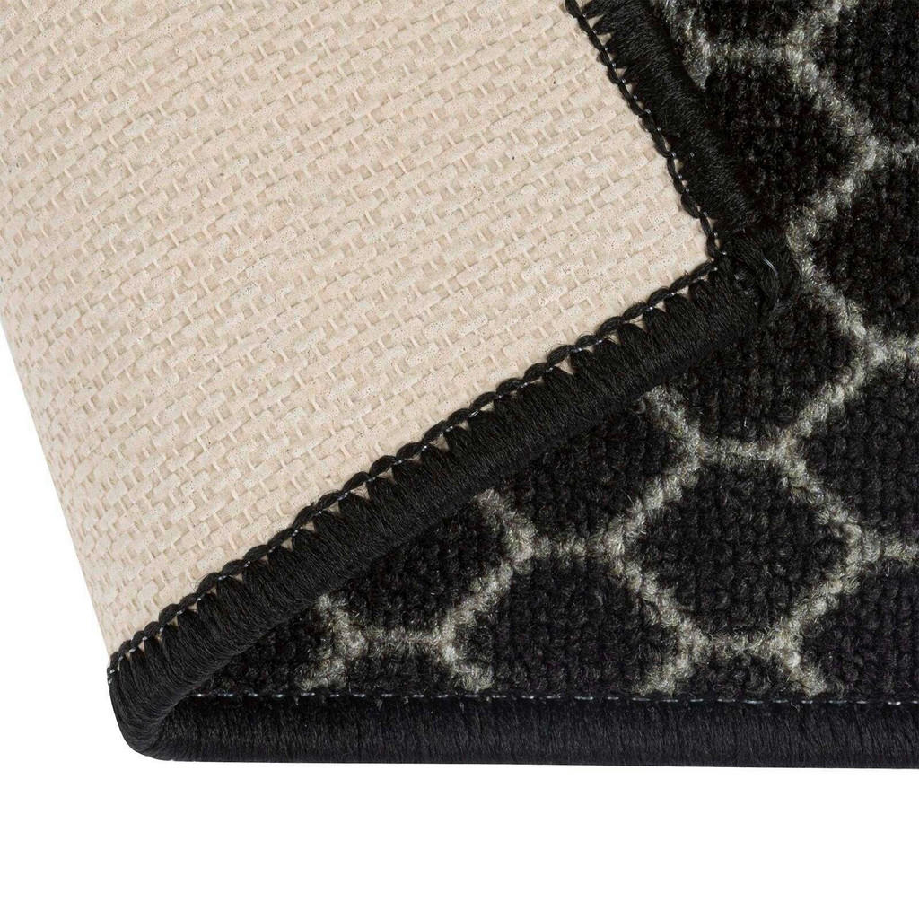 Thumbnail - Floordirekt Läufer Dundalk, Schwarz, Textil, Uni, rechteckig, 80x350 cm, pflegeleicht, Teppiche & Böden, Teppiche, Teppi...