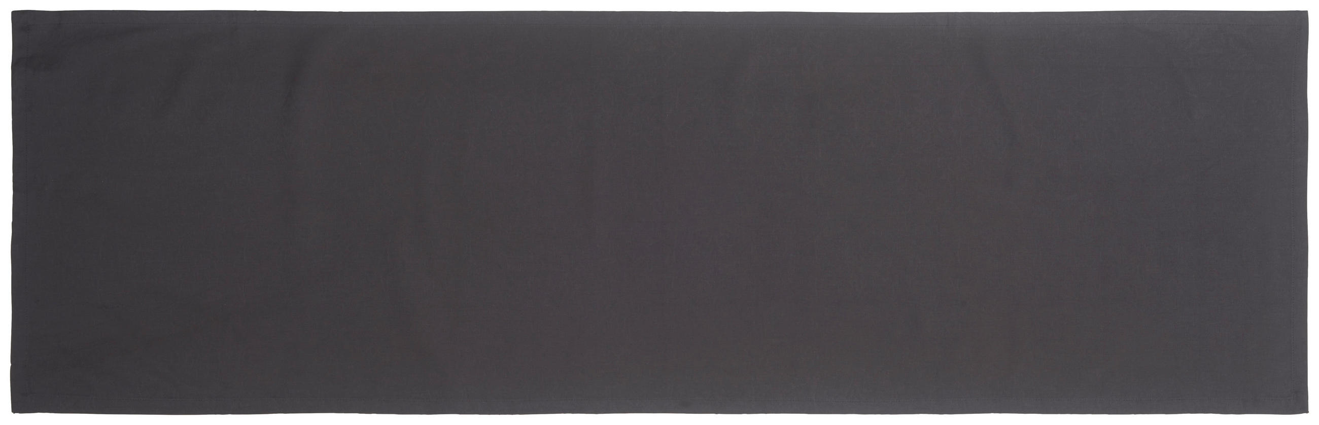 TISCHDECKE Textil Flachgewebe Anthrazit 45/150 cm  - Anthrazit, Basics, Textil (45/150cm) - Novel