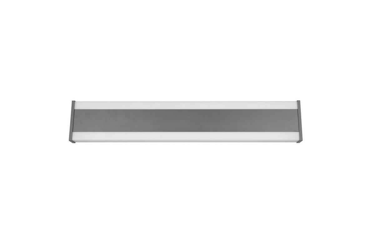 AUSSENWANDLEUCHTE - Weiss/Anthrazit, Design, Kunststoff/Metall (10,7/60/6cm) - Trio Leuchten