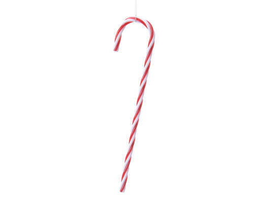 DEKOHÄNGER 6-teilig  - Rot/Weiß, LIFESTYLE, Kunststoff (0,80/4,00/13,00cm)